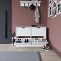 Hanah Home Zapatero 1600-50 Blanco Mate 120.5x79.2x30 cm